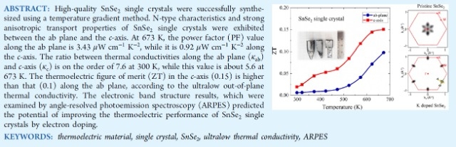 High-Quality SnSe2 Single Crystals: Electronic and Thermoelectric